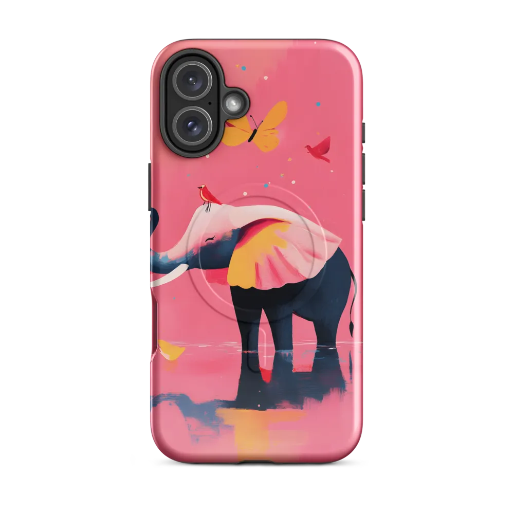 Whimsical Serenity: The Playful Elephant