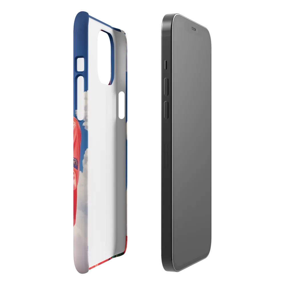 Astronaut in Crimson | Phone Case |  12 Pro Max | Snap Case | Matte