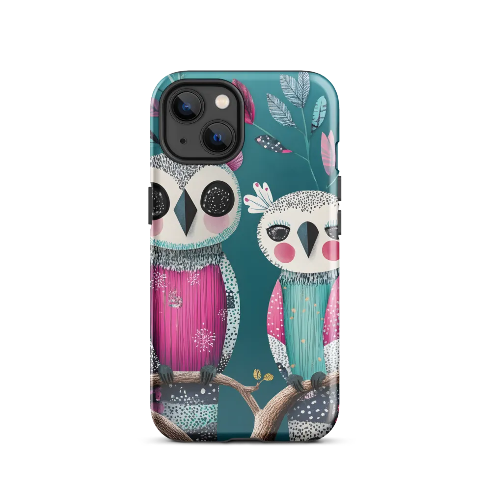 Whimsical Duo: A Celebration of Nature and Color