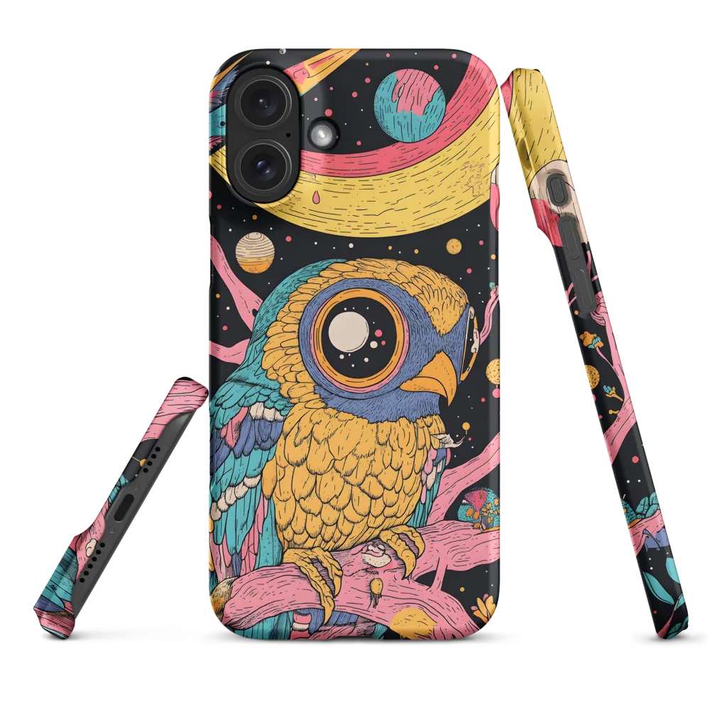 Whimsical Cosmic Owl