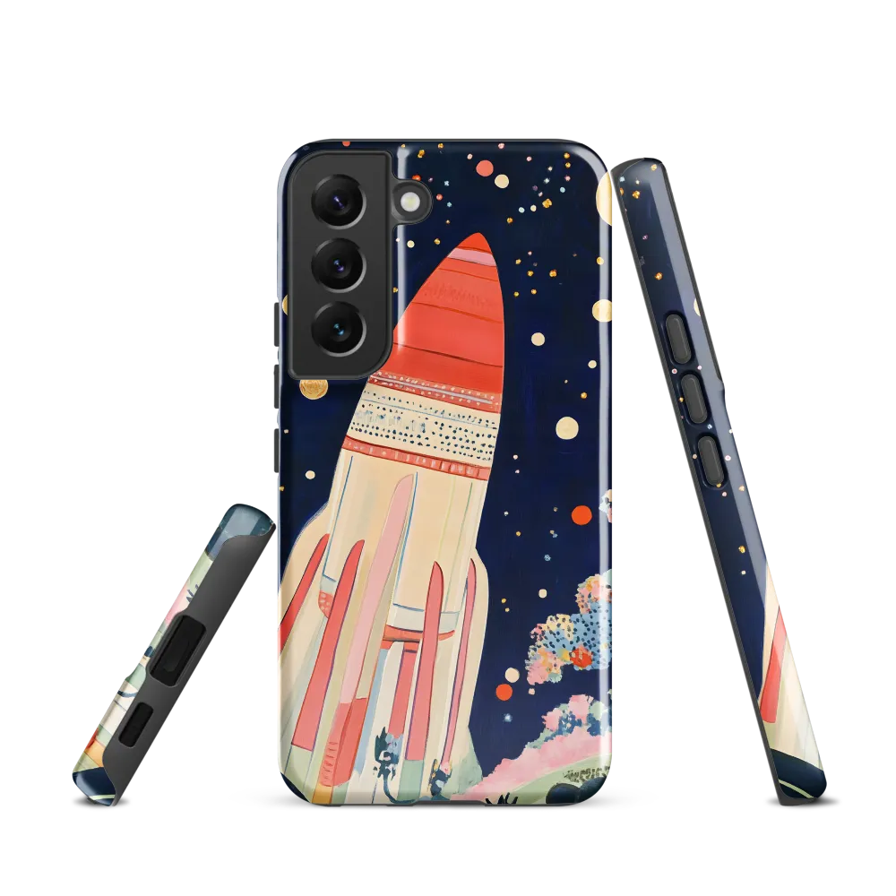 Cosmic Dreams: The Rocket's Journey