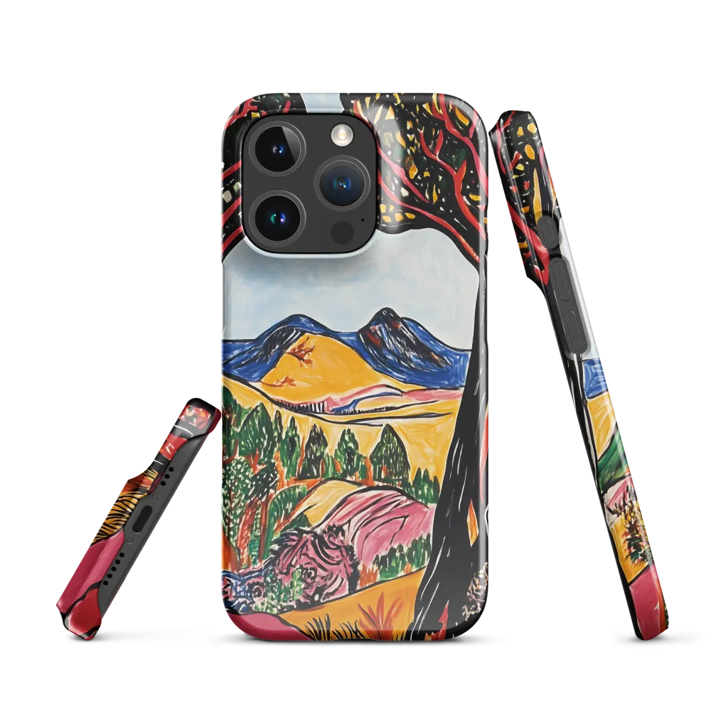 Vibrant Nature's Embrace | Phone Case |  16 Pro | Snap Case | Glossy