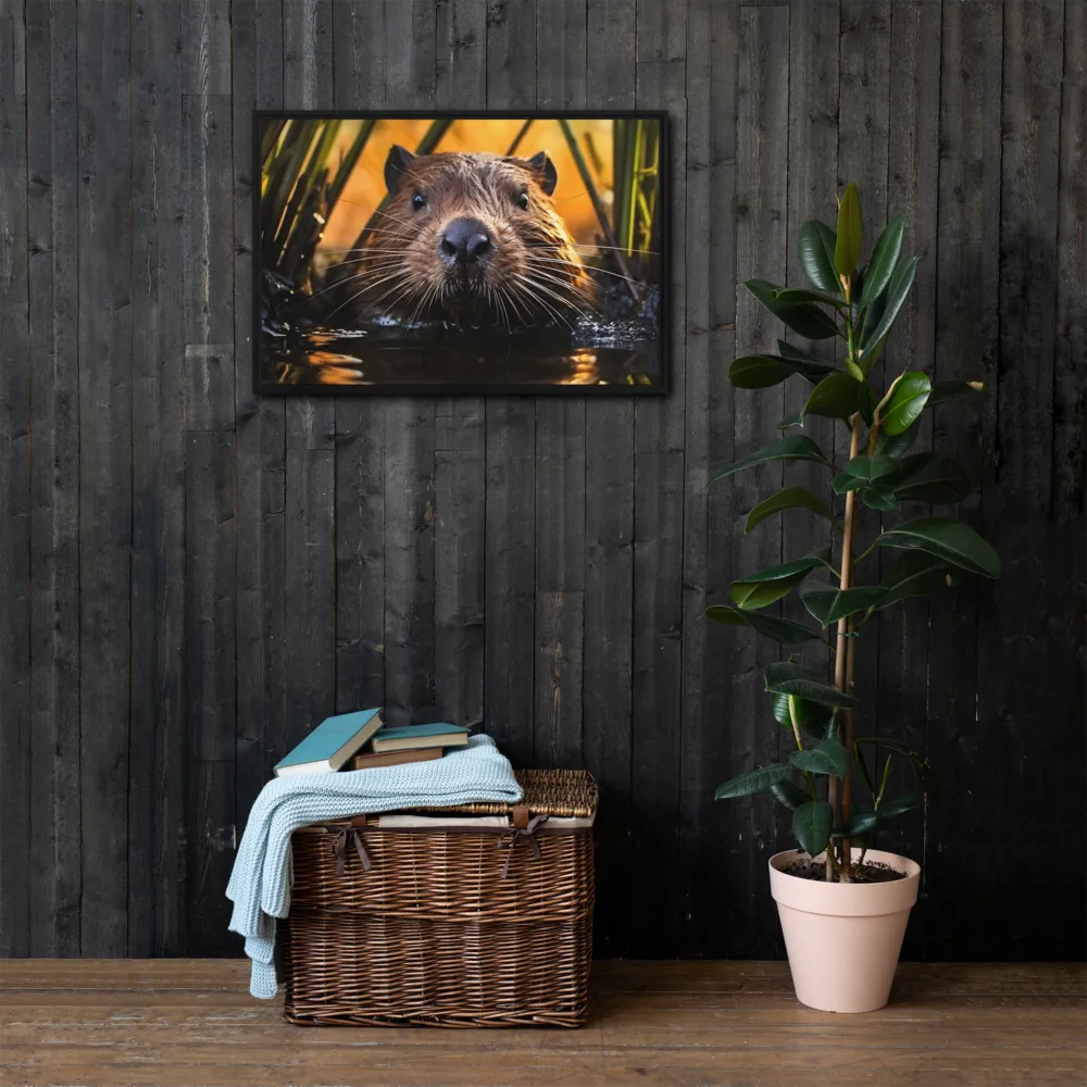 Beaver Serenity: A Natural Portrait