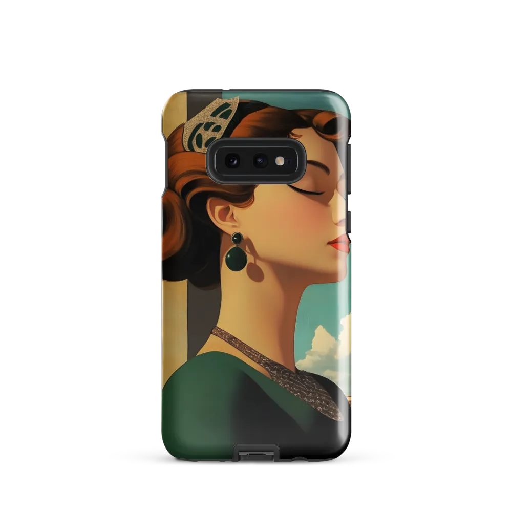 Elegance in Art Deco: A Portrait of Grace