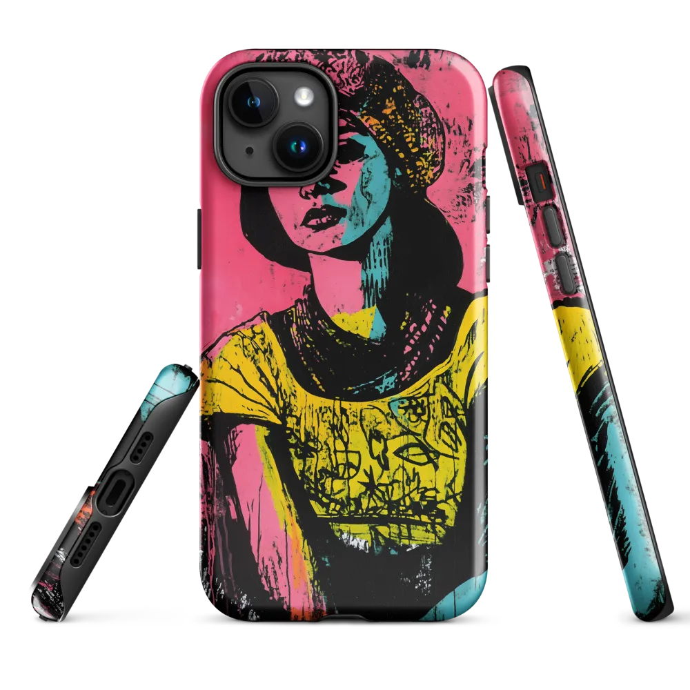 Urban Elegance: A Graffiti Portrait