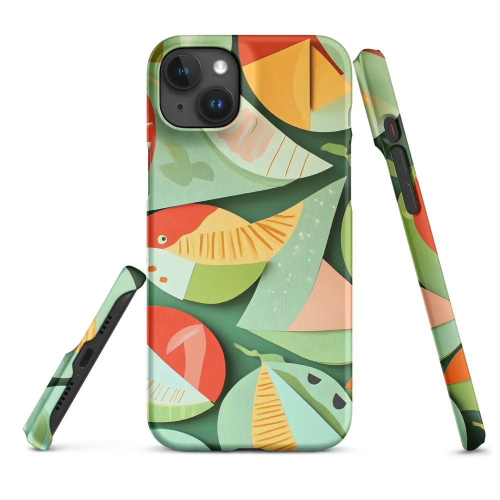 Nature's Palette | Phone Case |  15 Plus | Snap Case | Matte