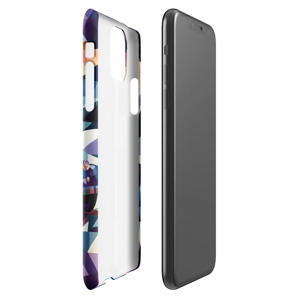 Journey Through Geometric Dreams | Phone Case |  11 Pro Max | Snap Case | Glossy