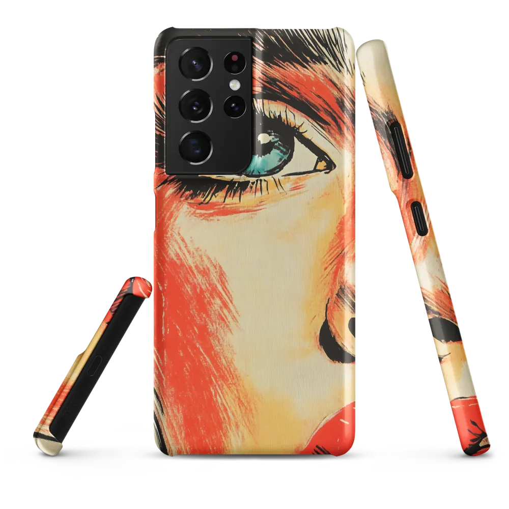 Intense Gaze: A Pop Art Portrait