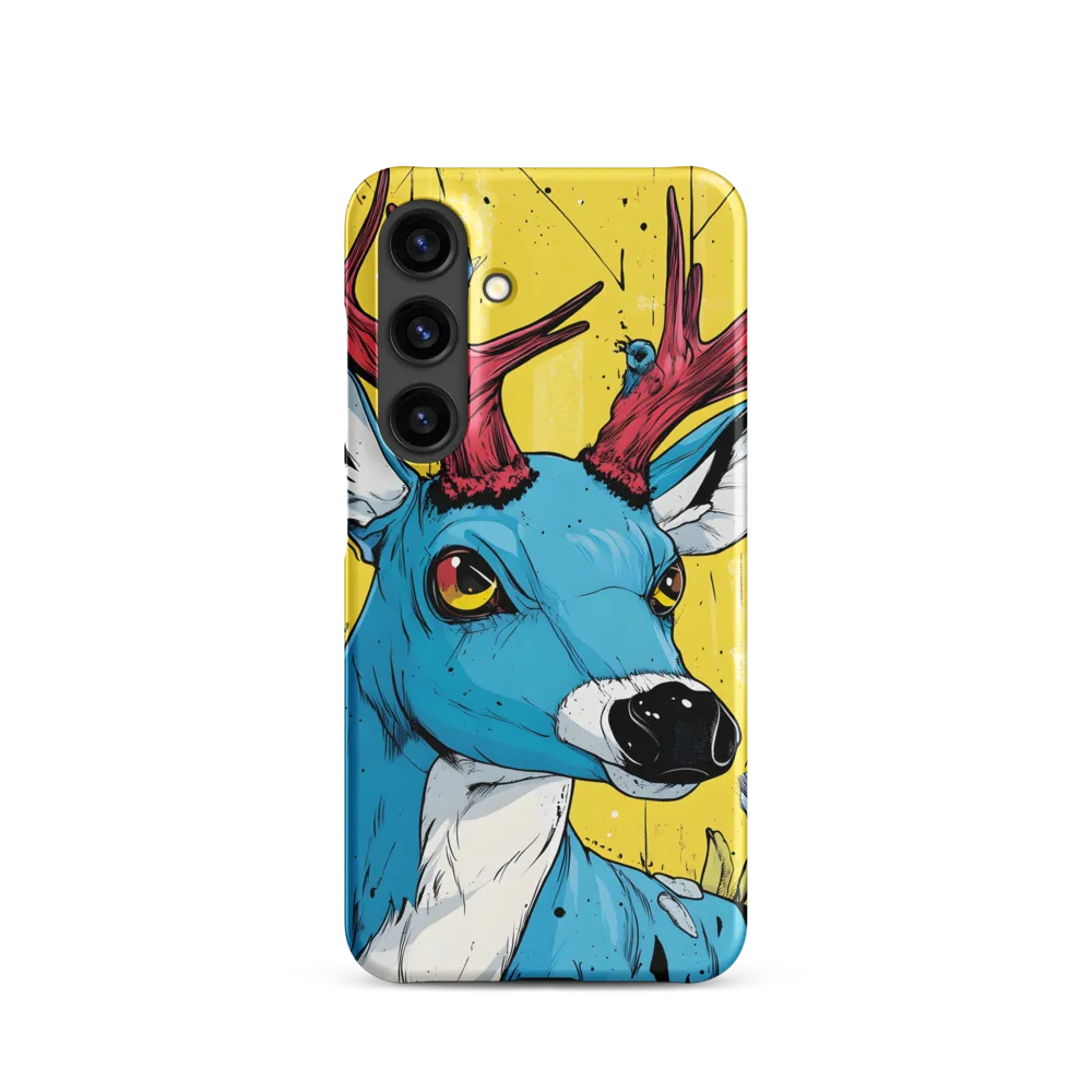 Vivid Antlers: A Modern Take on Nature