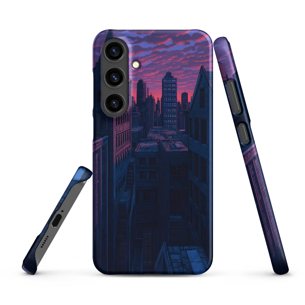 City of Secrets at Dusk | Phone Case |  S24 Plus | Snap Case | Matte