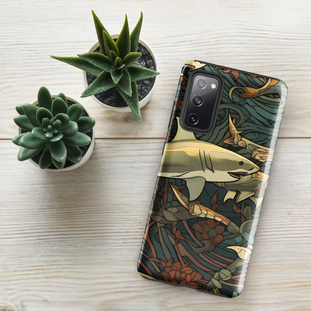 Dynamic Harmony of Sharks and Flora