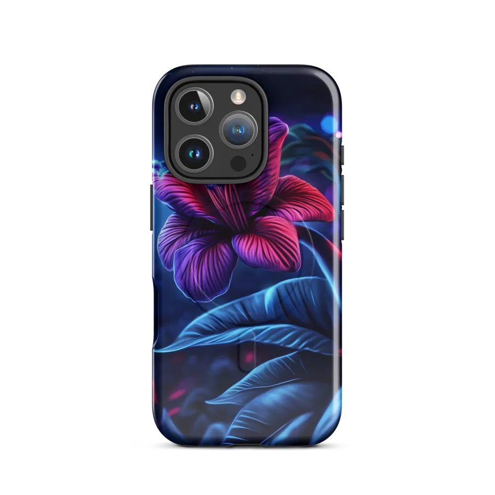 Illuminated Serenity: The Surreal Blossom