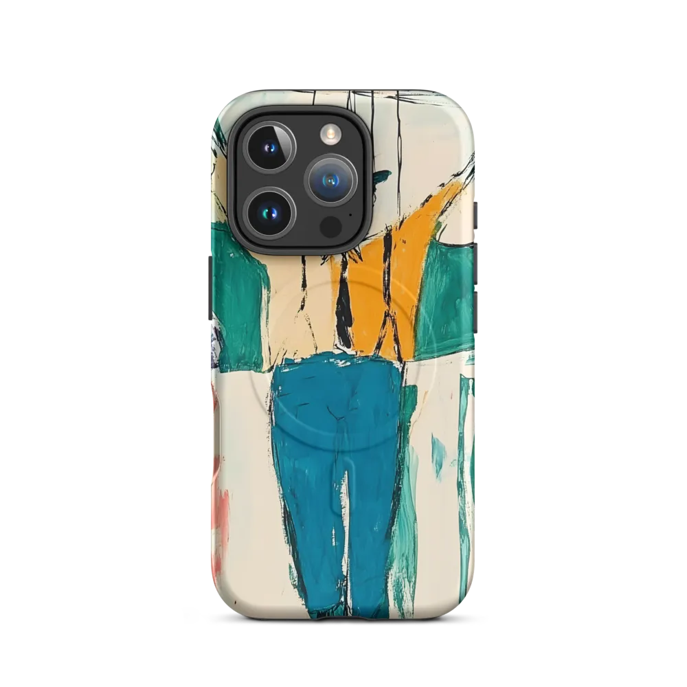 The Joyful Puppet | Phone Case |  16 Pro | MagSafe® Tough Case | Matte
