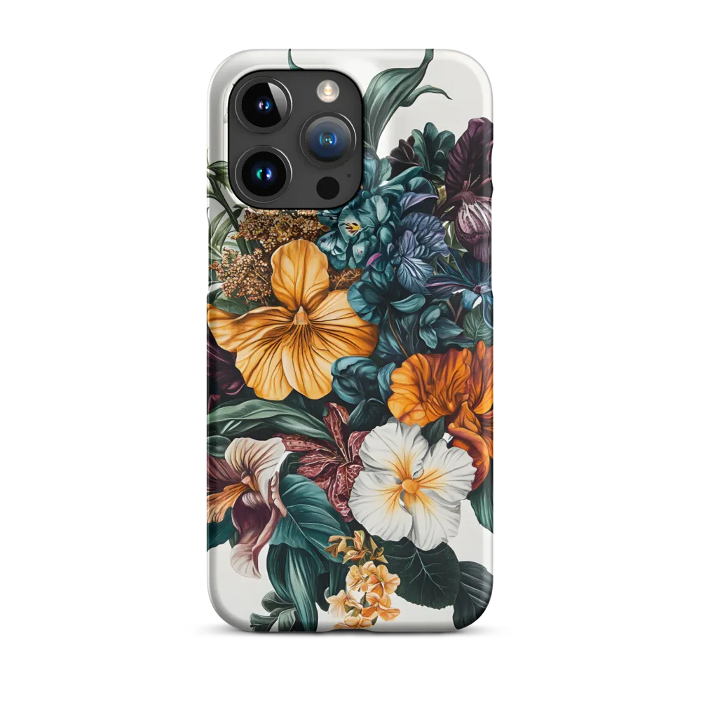 Floral Symphony | Phone Case |  15 Pro Max | Snap Case | Matte