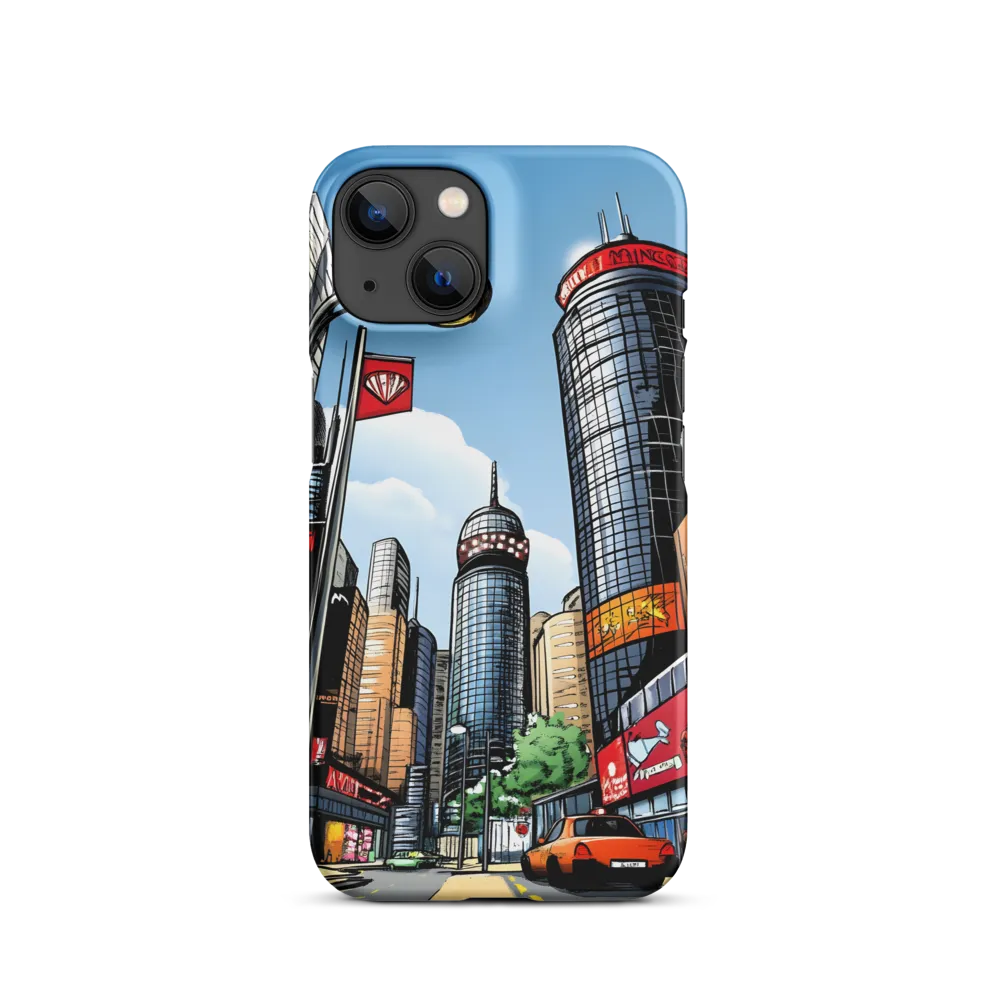 Urban Pulse: A Comic Cityscape