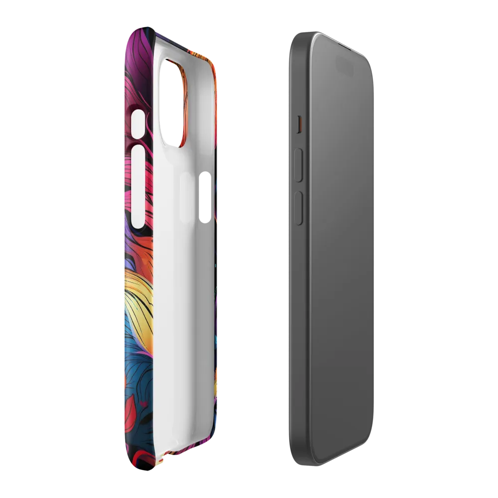 Floral Symphony | Phone Case |  15 | Snap Case | Glossy