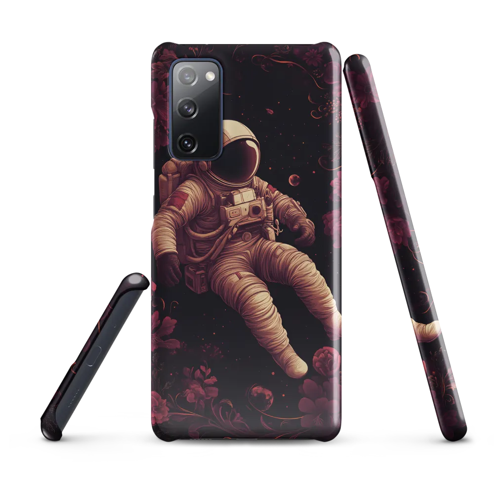 Cosmic Bloom: An Astronaut's Journey