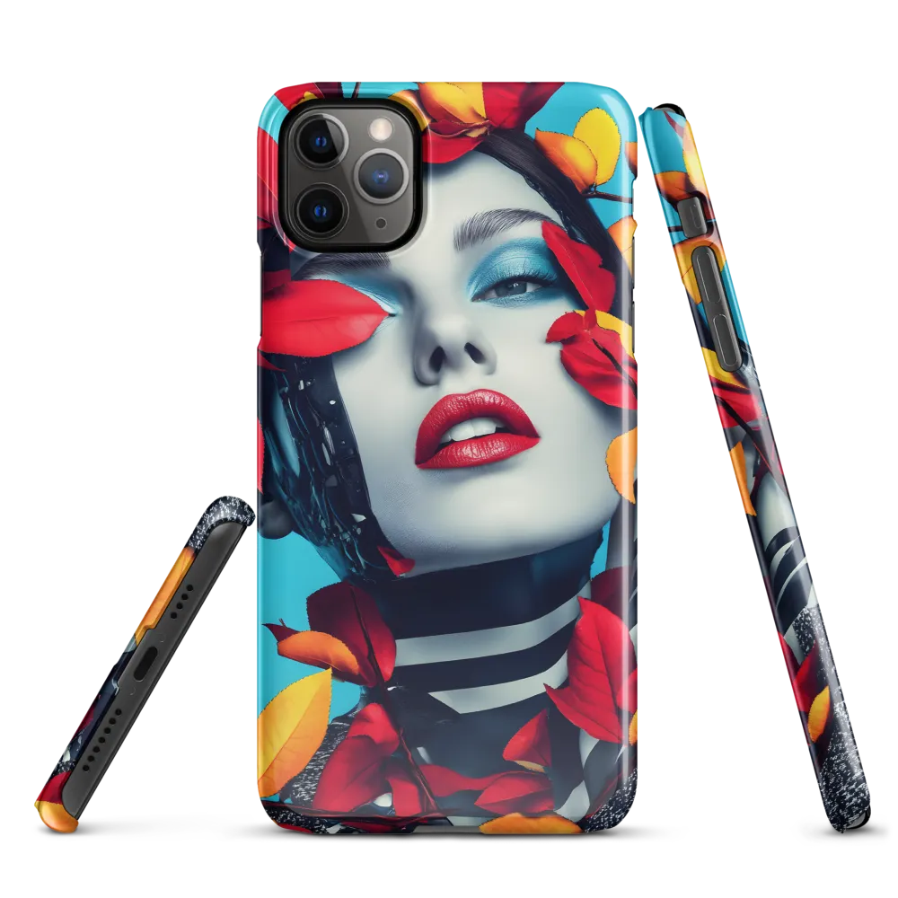 Futuristic Fusion: Nature Meets Technology | Phone Case |  11 Pro Max | Snap Case | Glossy