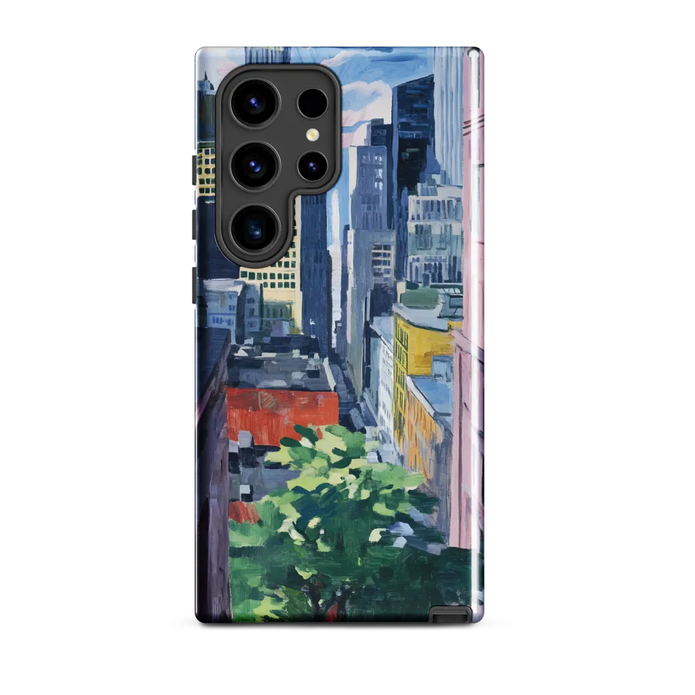 Urban Symphony: A Cityscape in Color