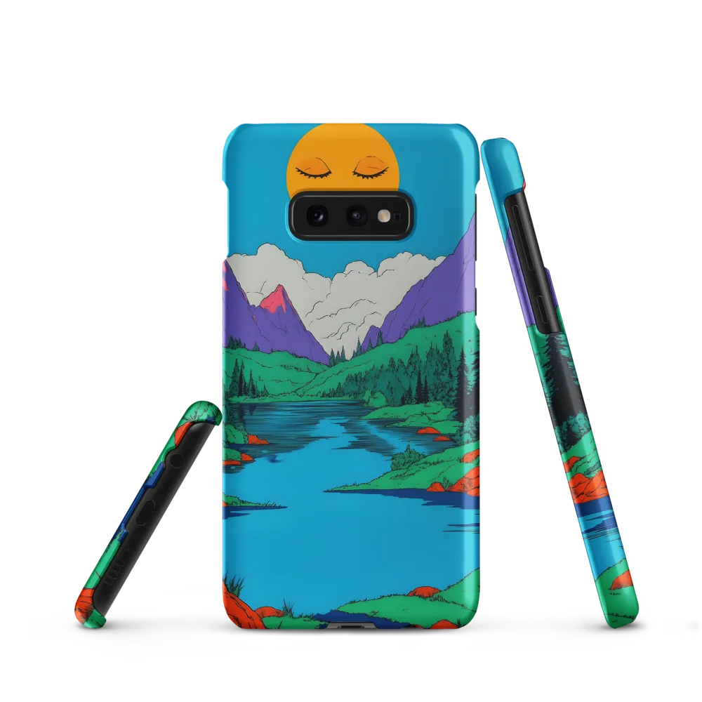 Whimsical Serenity in Vibrant Colors