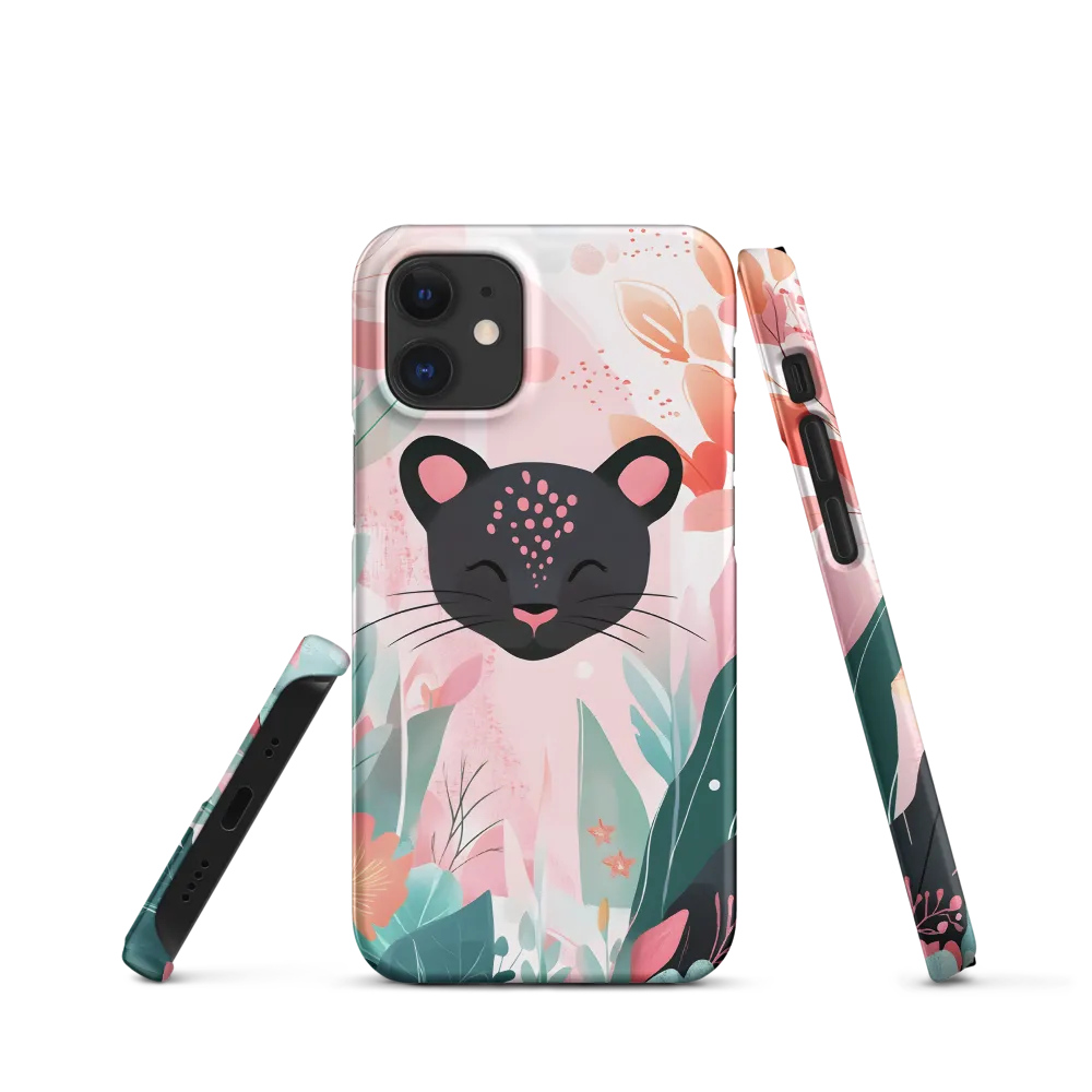 Whimsical Panther in Bloom