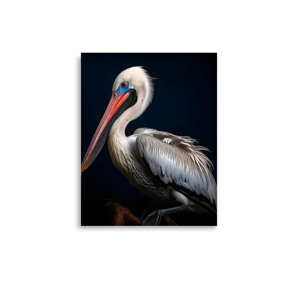 Majestic Pelican Portrait | Poster | 11″×14″