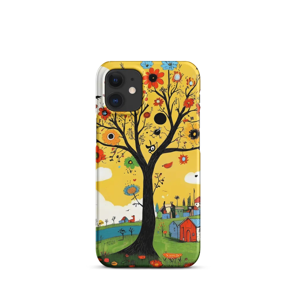 Whimsical Blooms of Life | Phone Case |  12 Mini | Snap Case | Matte