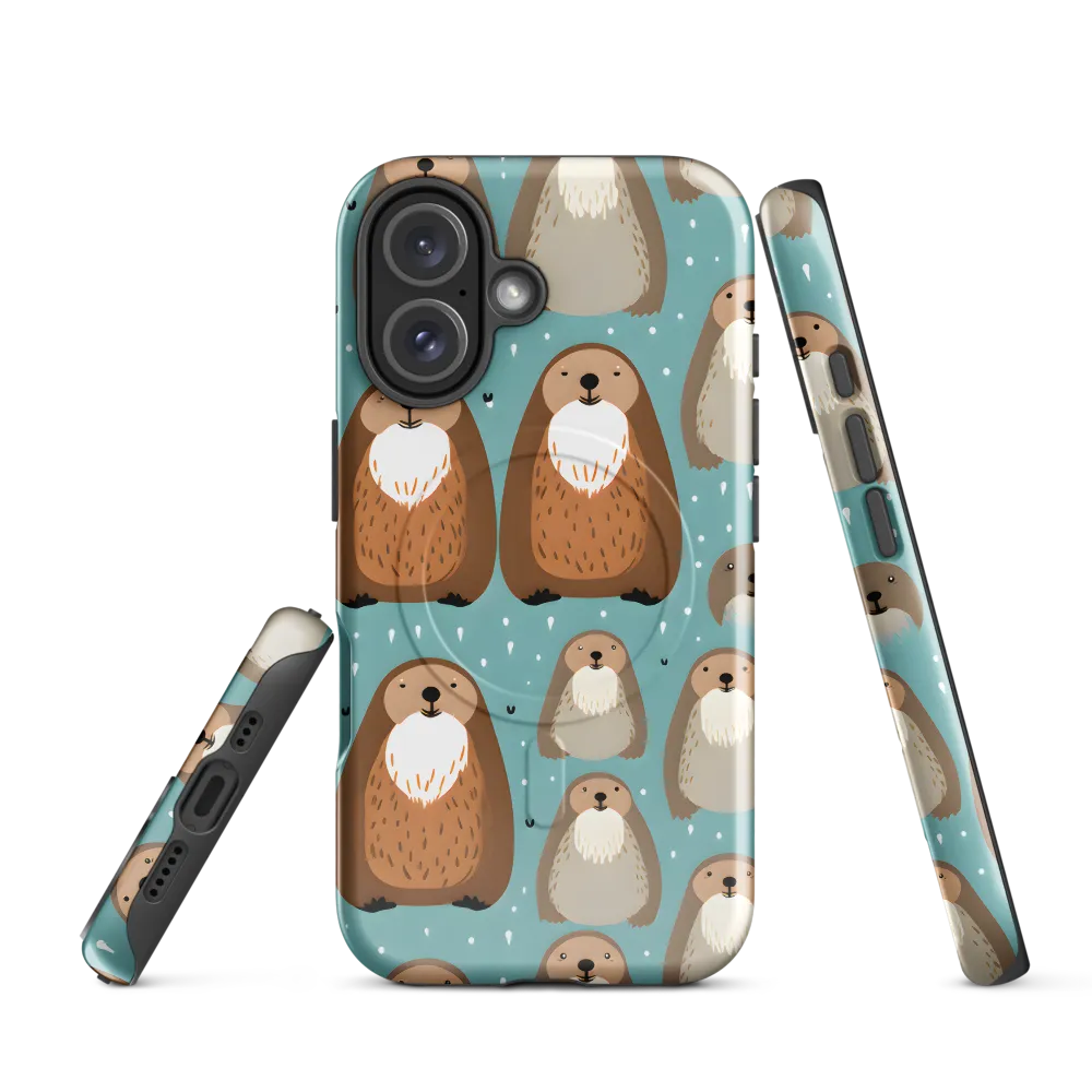 Whimsical Otter Pattern