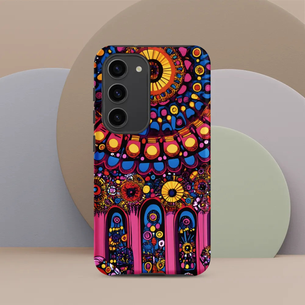 Whimsical Mandala Symphony | Phone Case |  S23 | Tough Case | Matte