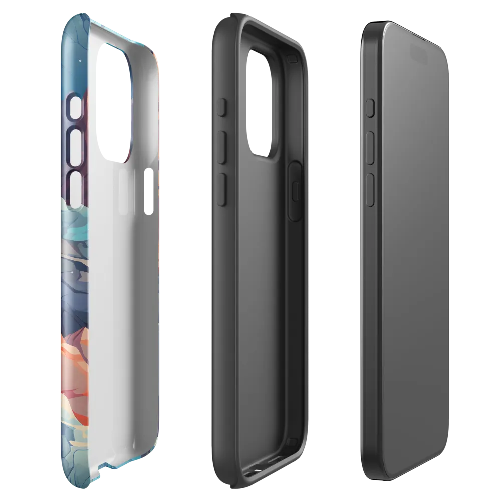 Mystical Peaks of Imagination | Phone Case |  15 Pro Max | Tough Case | Glossy