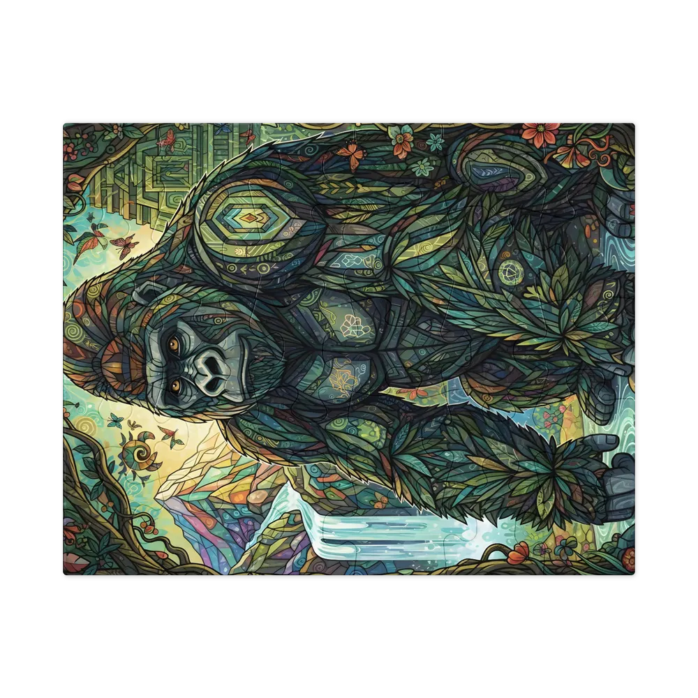 Verdant Guardian 
 Jigsaw Puzzle in Tin Box