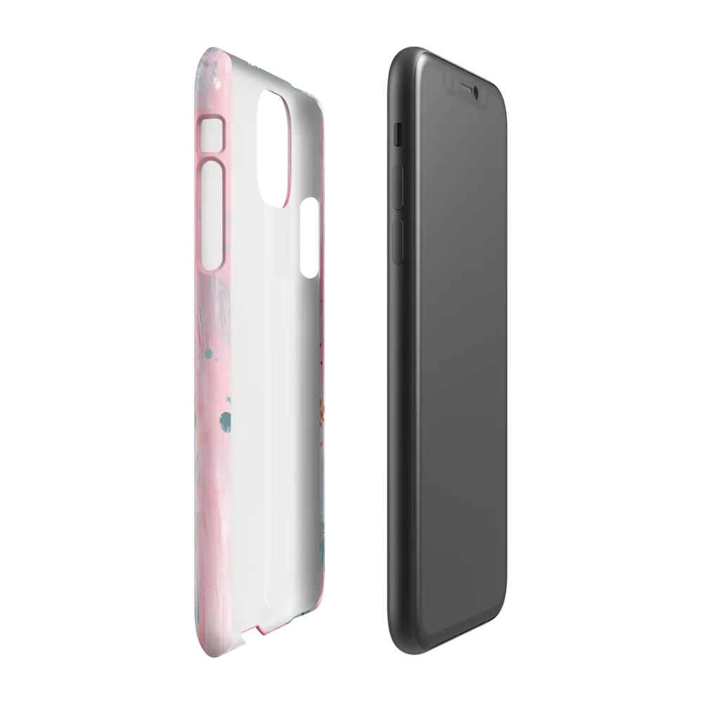 Dreamy Serenity: A Contemporary Portrait | Phone Case |  11 | Snap Case | Matte