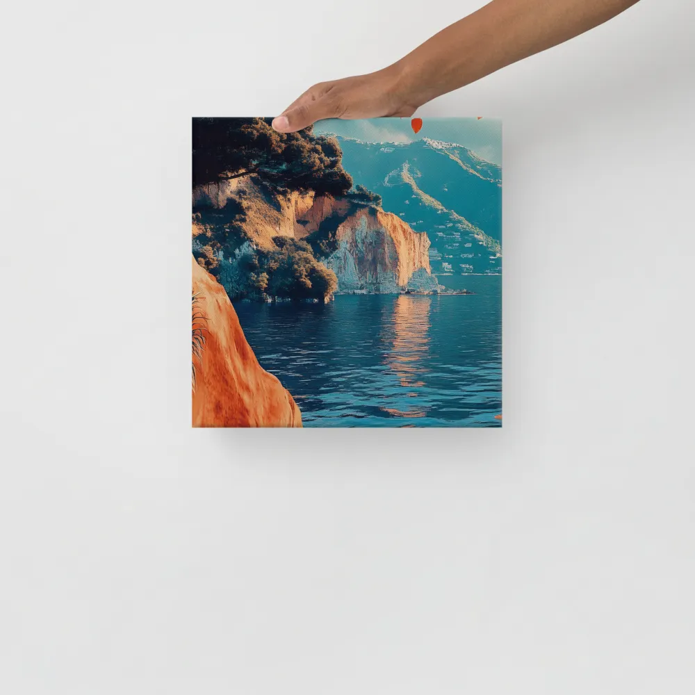 Elysian Waterscape | Canvas | 12″×12″
