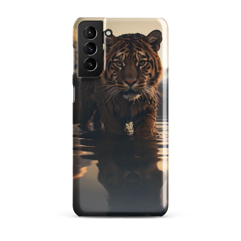 Majestic Reflection: The Tiger's Domain