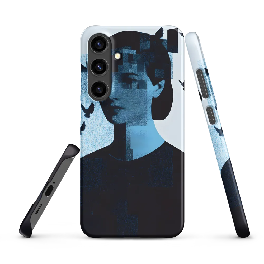 Fragmented Reflections | Phone Case |  S24 Plus | Snap Case | Matte