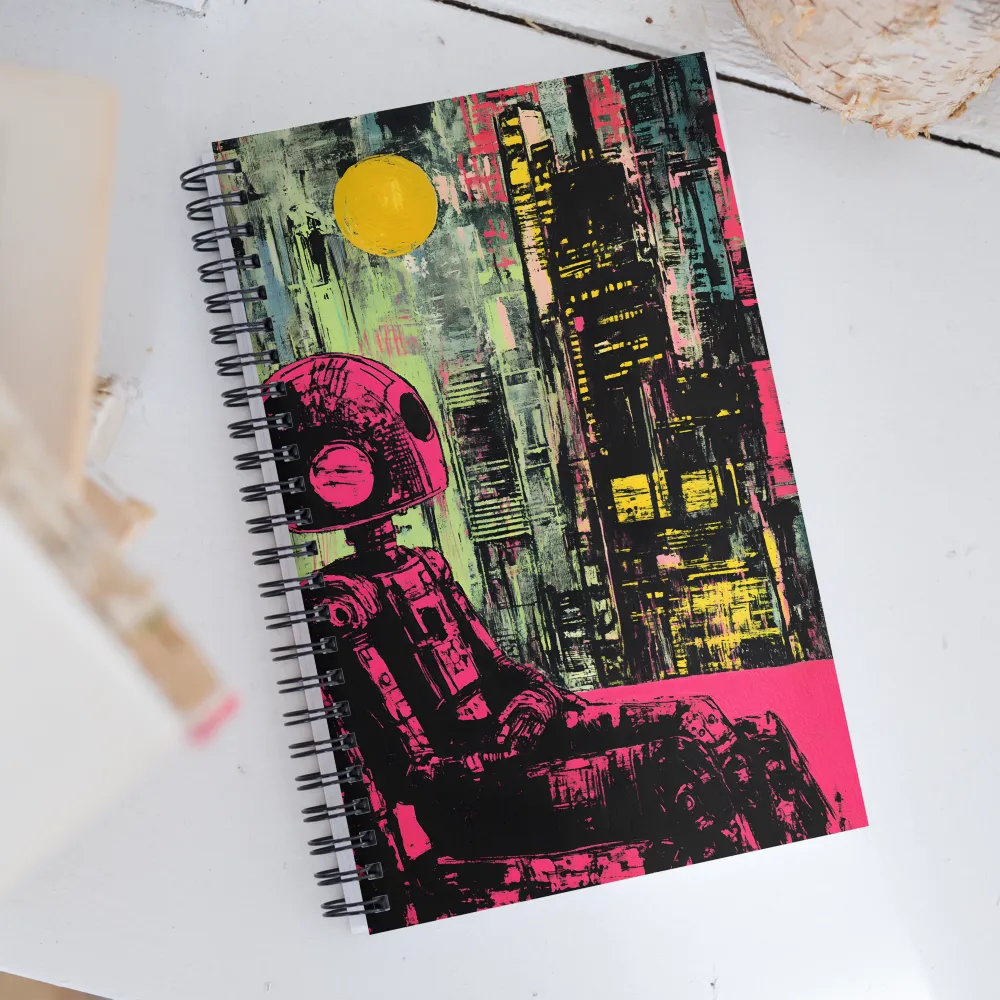 Contemplation of Tomorrow | Spiral Notebook