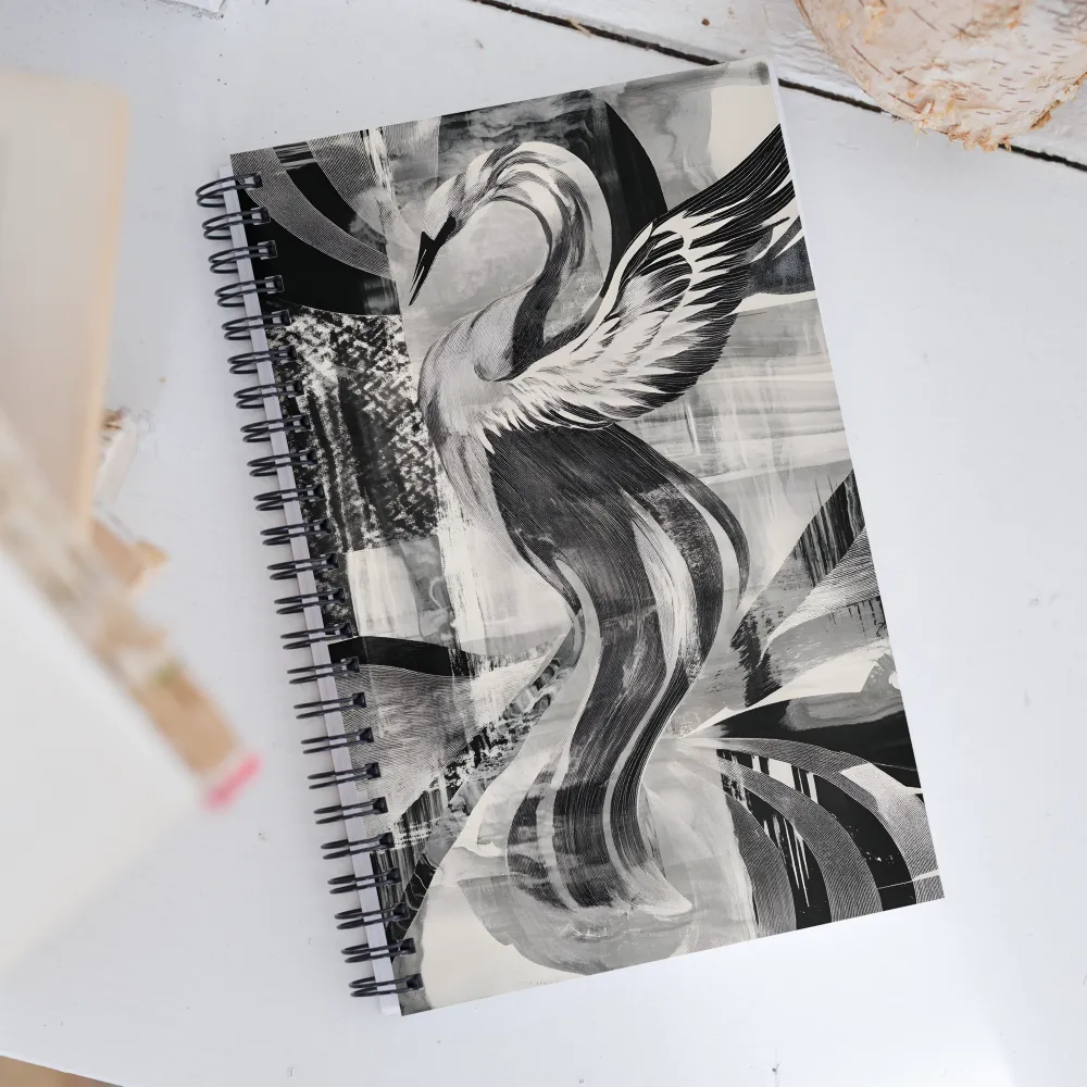 Elegance in Motion | Spiral Notebook