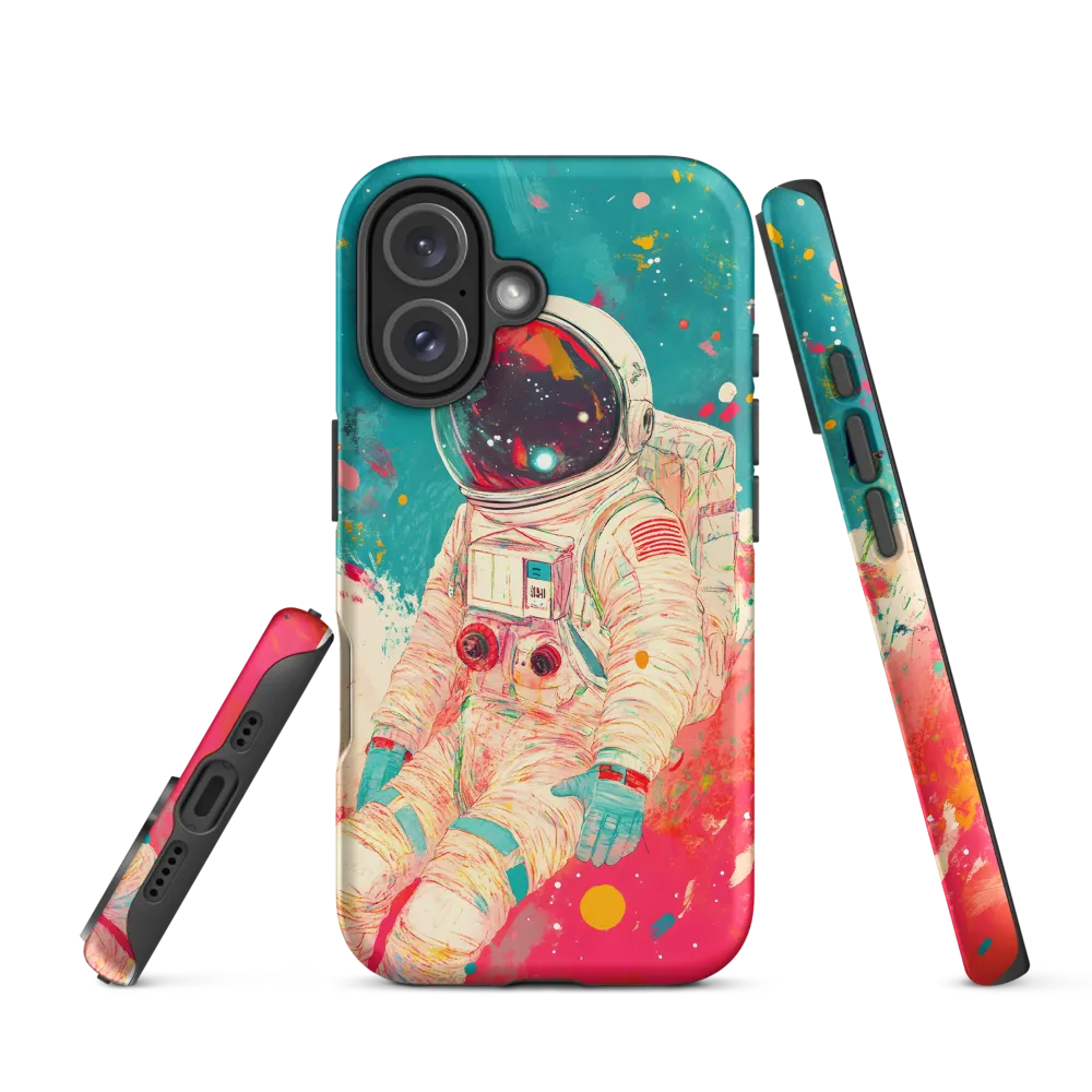 Cosmic Explorer: An Astronaut's Journey | Phone Case |  16 | Tough Case | Matte