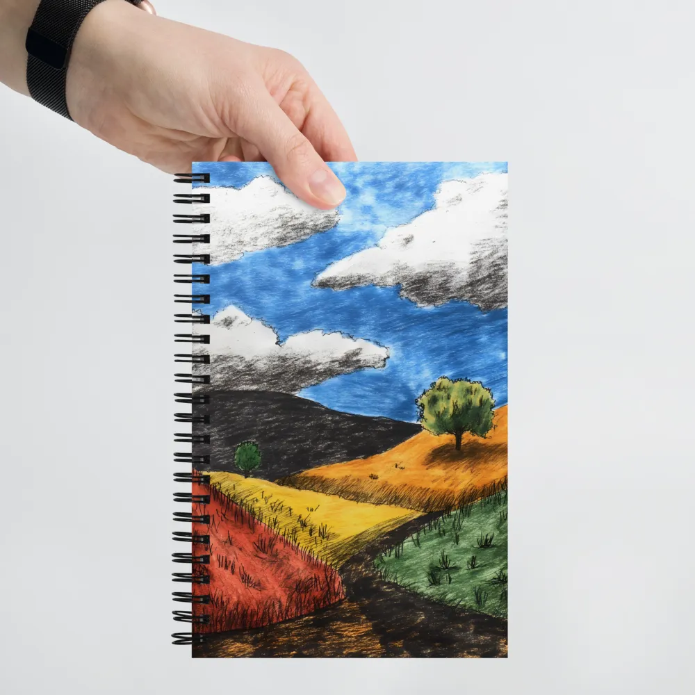 Seasons of the Hills | Spiral Notebook