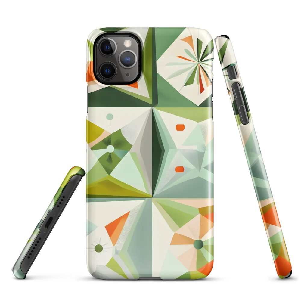 Harmonic Geometric Symphony | Phone Case |  11 Pro Max | Snap Case | Glossy