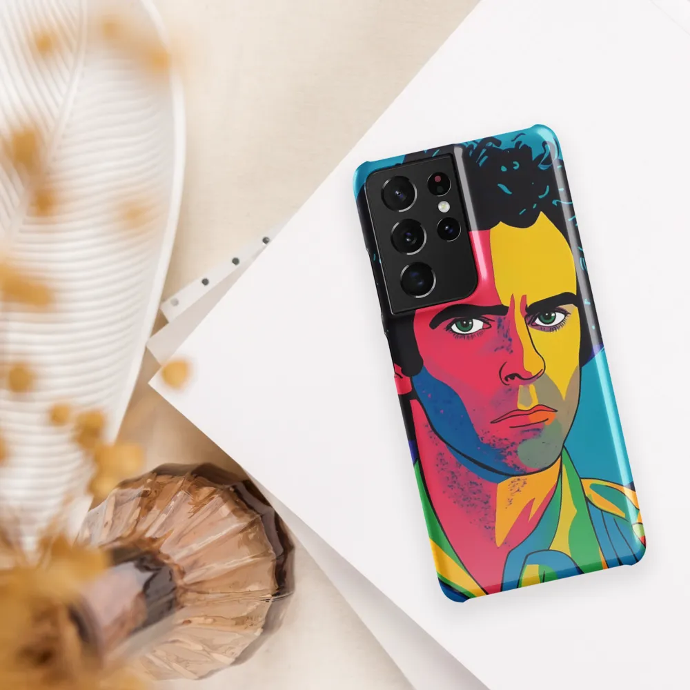 Electric Visage: A Portrait of Vibrance