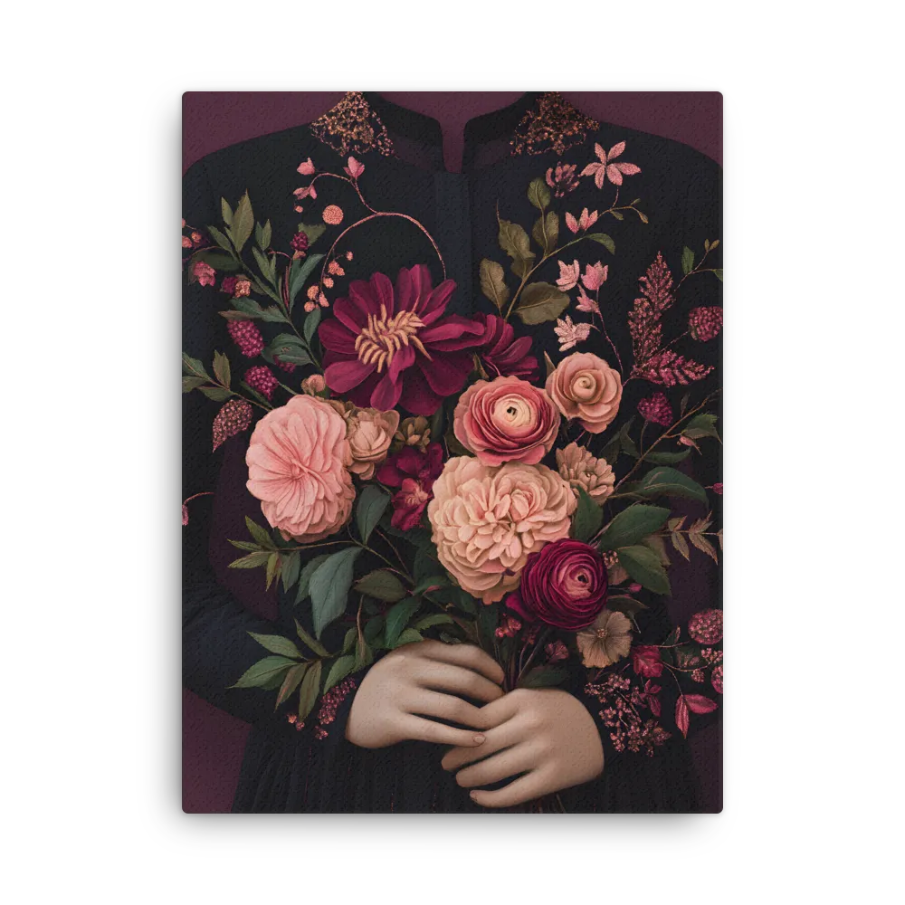 Botanical Elegance | Thin Canvas | 24″×32″