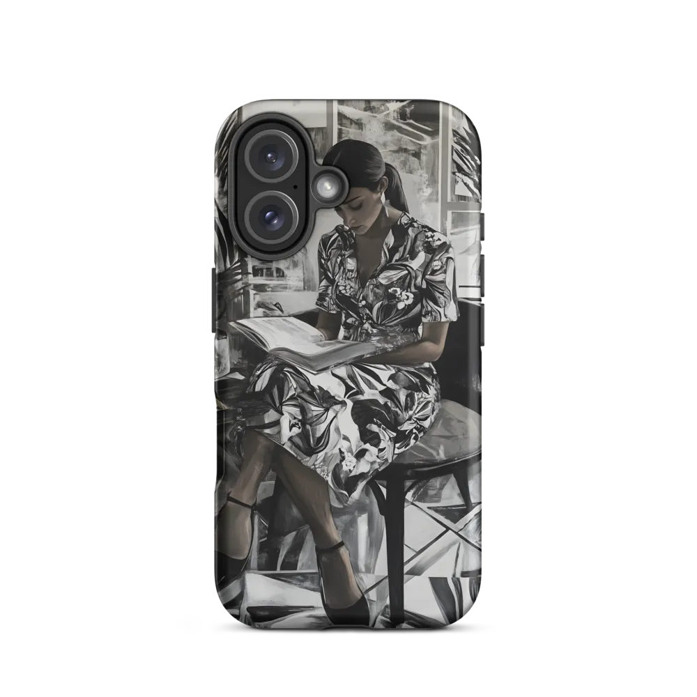 Serenity in Black and White | Phone Case |  16 | Tough Case | Matte