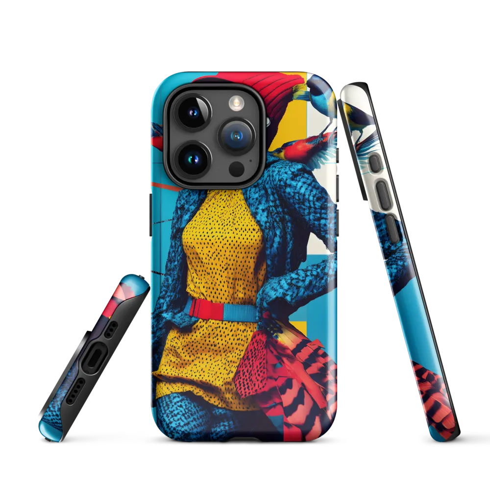 Vibrant Fusion of Nature and Fashion