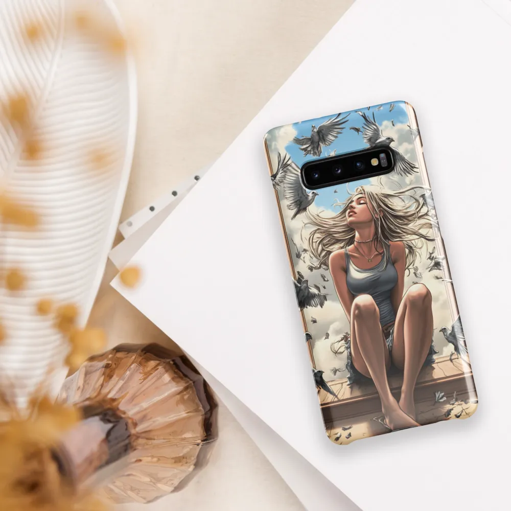 Embracing Freedom | Phone Case |  S10 Plus | Snap Case | Glossy