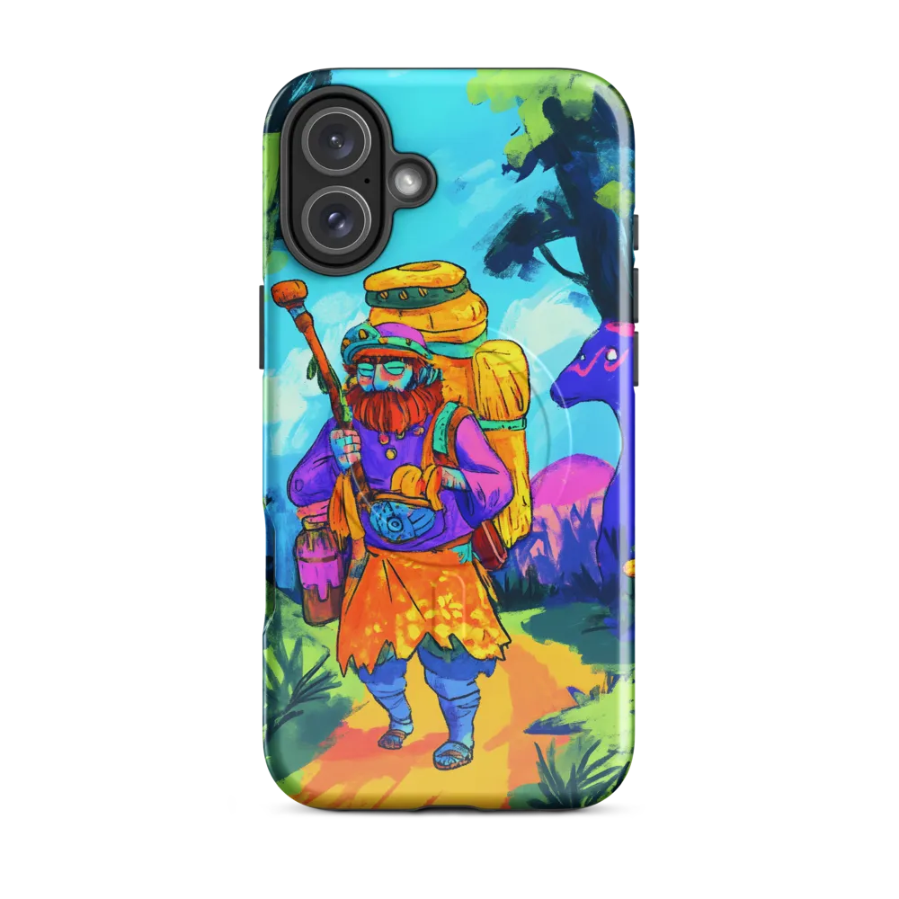 Journey Through a Whimsical Forest | Phone Case |  16 Plus | MagSafe® Tough Case | Glossy