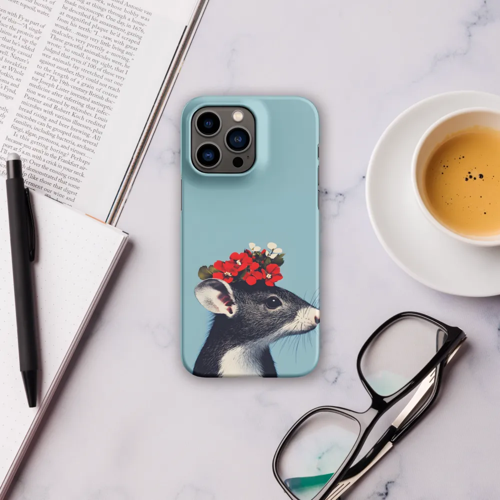 Whimsical Flora: A Mouse's Floral Crown