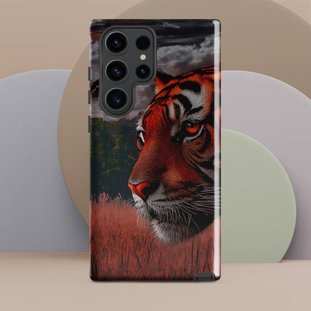 The Silent Guardian | Phone Case |  S23 Ultra | Tough Case | Glossy