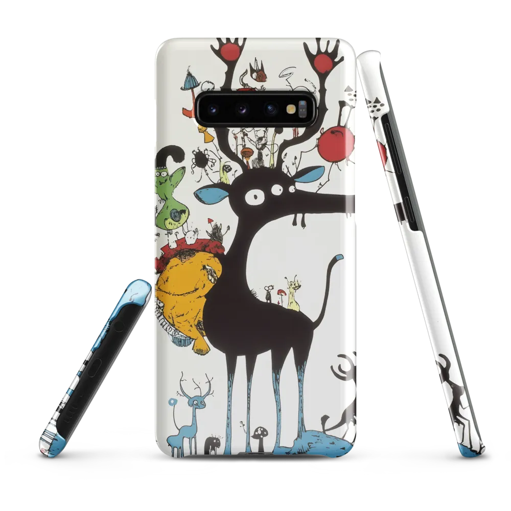 The Whimsical Menagerie | Phone Case |  S10 Plus | Snap Case | Glossy