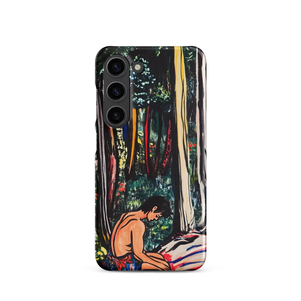 Contemplation in Nature | Phone Case |  S23 | Snap Case | Matte